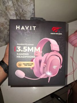Headset Gamer Havit H2002d 3.5mm - Rosa