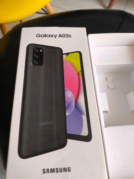 Samsung Galaxy A03s -com caixa ótimas condições funcionando 100%