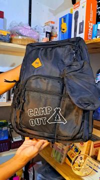 Mochila Preta Camp Out