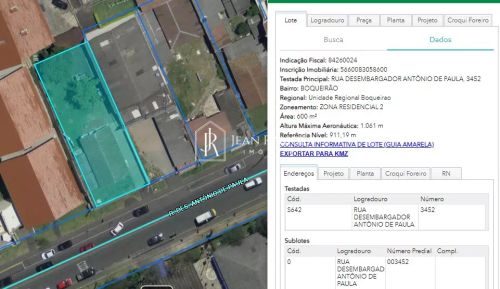Terreno para venda, Boqueirão, Curitiba - TE224