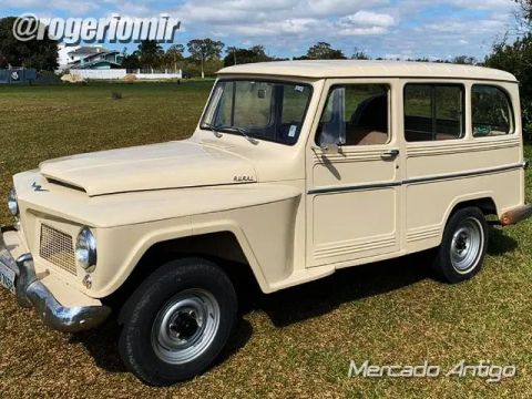 Rural Willys Overland ano 1964, 100% original, sem restauração