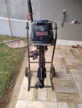 motor de popa evinrude 15hp ano 90