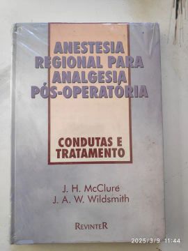 Anestesia Regional Para Analgesia Pós-Operatória