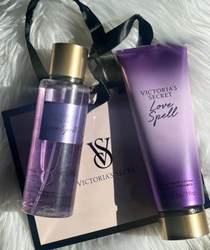 Kit Victoria's Secret Love Spell - Perfumado e Hidratante