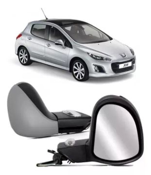 Retrovisor Para 308 2012 A 2015 Eletrico C/pisca Tyc Esquerd