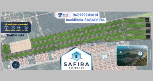 Loteamento Safira Residence- Bairro Planejado 