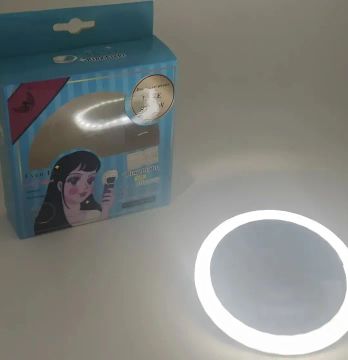 Mini flash frontal para celular 