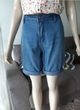 Bermuda jeans feminina Tam.46