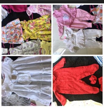 Lote de roupinhas bebê novas e semi novas não deu pra por todas as fotos 