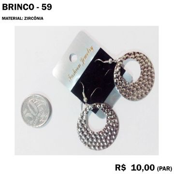 Brinco Pontos - Modelo 59