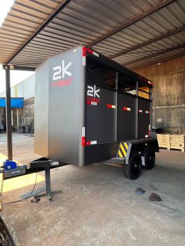 Trailer 2K novo - 2 cavalos