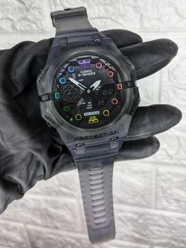 Relógio Masculino à Prova D'água Digital e Analógico Casio G-Shock Preto 