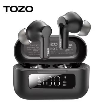 Fone Bluetooth TOZO NC3 Com cancelamento de ruído e som de alta fidelidade