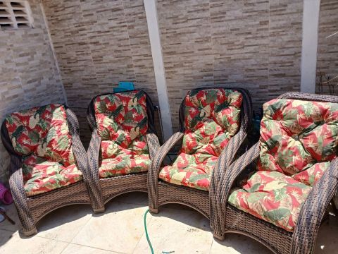 Conjunto de 4 Poltronas 