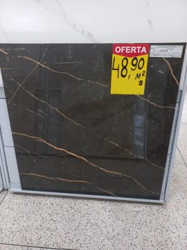 Piso 82x82 Marmo Oro LEF 