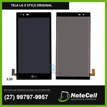 Tela Display Para Lg X Style K200 Preto Promoção 3.59 - Instalação Expressa Em 30 Minutos!