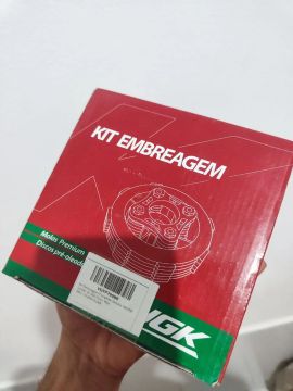 Kit Embragem WGK Completo Yamaha XTZ Lander/Fazer 250