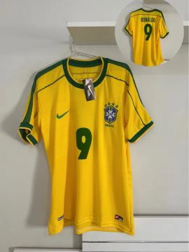 Camisa Brasil Ronaldo 9 