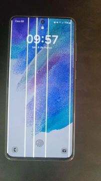Celular Samsung Galaxy S21FE 5G - com avaria