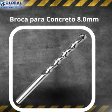 Broca para Concreto 8.0mm