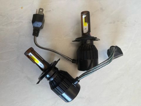 2 Lâmpadas LED H7 para Farol de Carro - Alta Potência