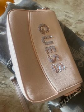 Bolsa Guess Rosa de Ombro infantil e adulto 