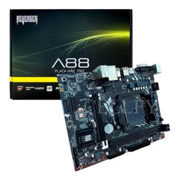 Placa Mãe Fm2/fm2 Séries Cp Clipset Amda68 16gb Usb 3.0 Knup A88