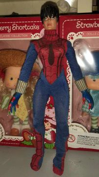 Figura Mulher-aranha Spider-woman Homem-aranha Spider-man