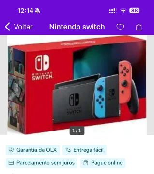 NINTENDO SWITCH 