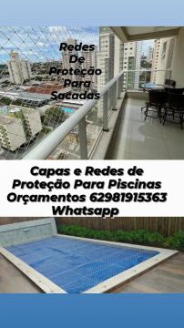 Redes de Proteção para Sacadas e Piscinas
