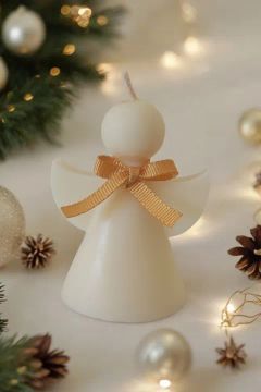 Vela Anjo Decorativa Natalina