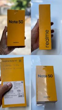 Realme Note 50 - Novo na caixa