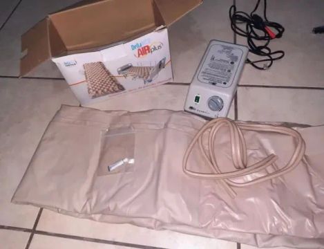 Colchão Pneumático Hospitalar Air Plus Superior Casca De Ovo Voltagem Da Bomba De Ar 220v
