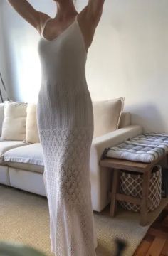 Vestido longo branco verão 
