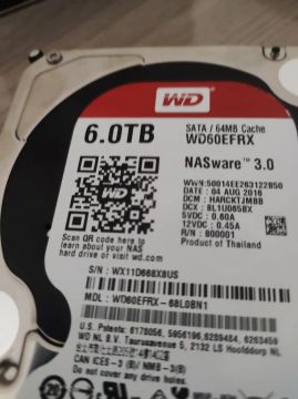 HD WD 6TB NASware