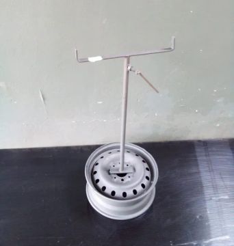 Cavalete para descanso de ferro  (usado em serviço pesado)