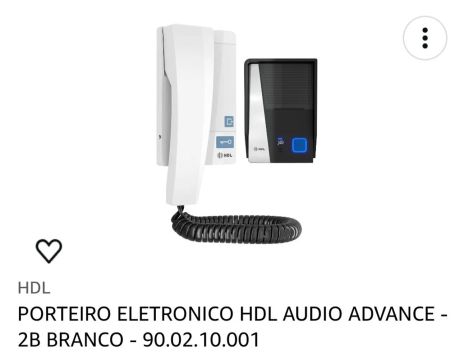 INTERFONE NOVO