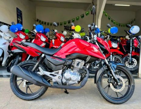 Fan 160 Flex / Vermelha / 2025 emplacada!
