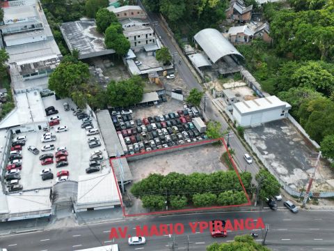 Terreno na Av Mário Ypiranga Próximo ao antigo Detran