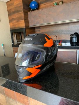 Capacete AXXIS laranja 