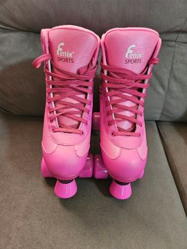 Patins Rosa Fenix Sports