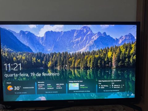Smart TV - Samsung - 32 polegadas 