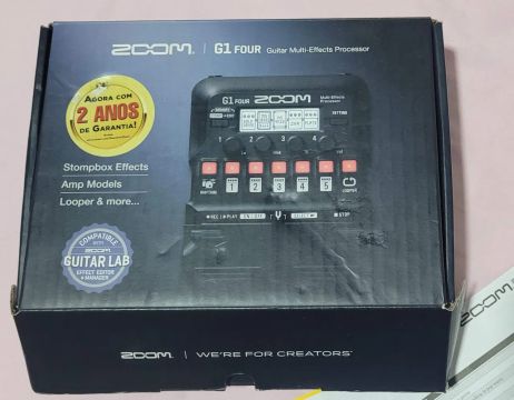 Zoom G1 Four Multi-Efeitos Guitarra