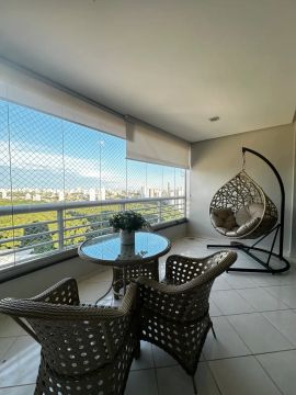 Apartamento Mobiliado sol manha Ed Park Residence