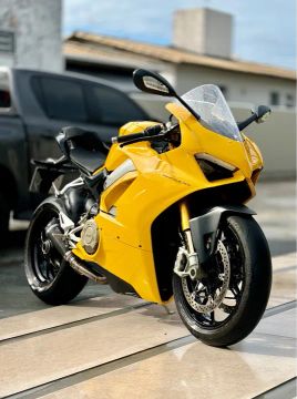 Ducati Panigale V4S Amarela - Impecável