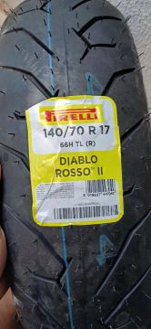 Pneu Pirelli Diablo Rosso II 140/70 R 17 66H TL