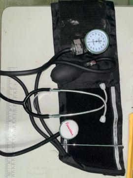 Aparelho de pressão arterial manual+estetoscópio