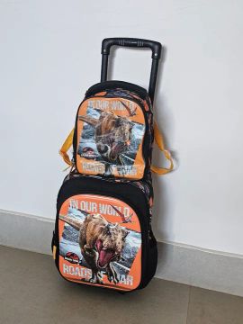 Kit Mochila de rodinhas e Lancheira térmica - Sestini