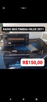 Rádio Multimídia Hilux 2011