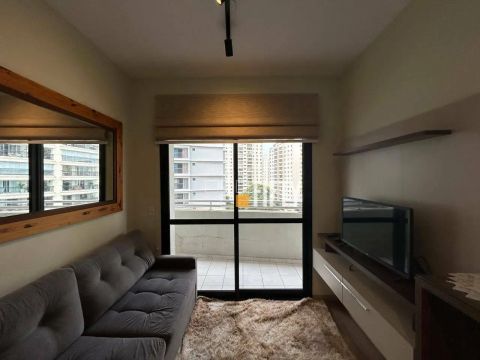 Apartamento com 1 dormitório à venda, 38 m² - Brooklin - São Paulo/SP